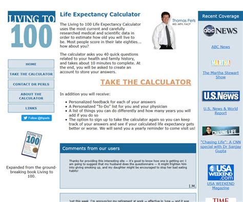 chance of living to 100 calculator